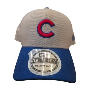 NEW ERA 39THIRTY‎ Chicago Cubs Hat Sz M/L Stretch Fit Baseball Cap NWT